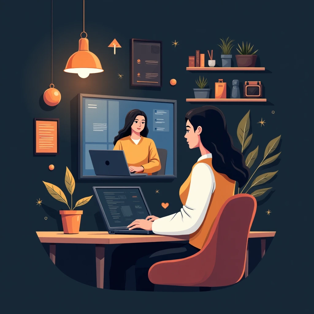 IT support helping a client