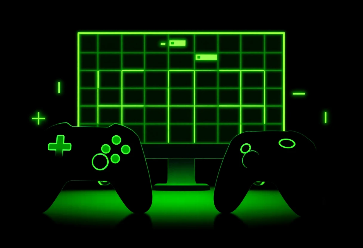 Premium gaming illustration