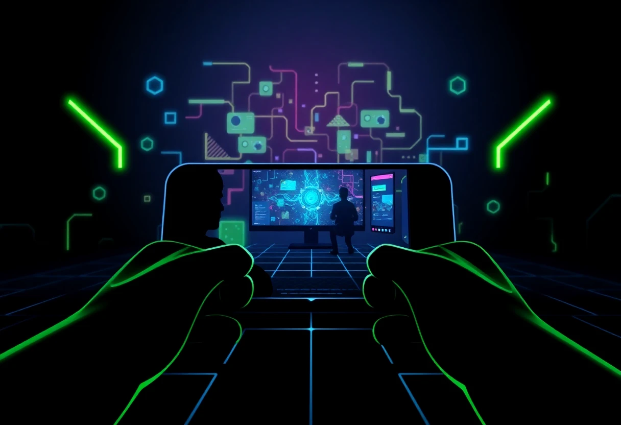 High-quality mobile game graphics