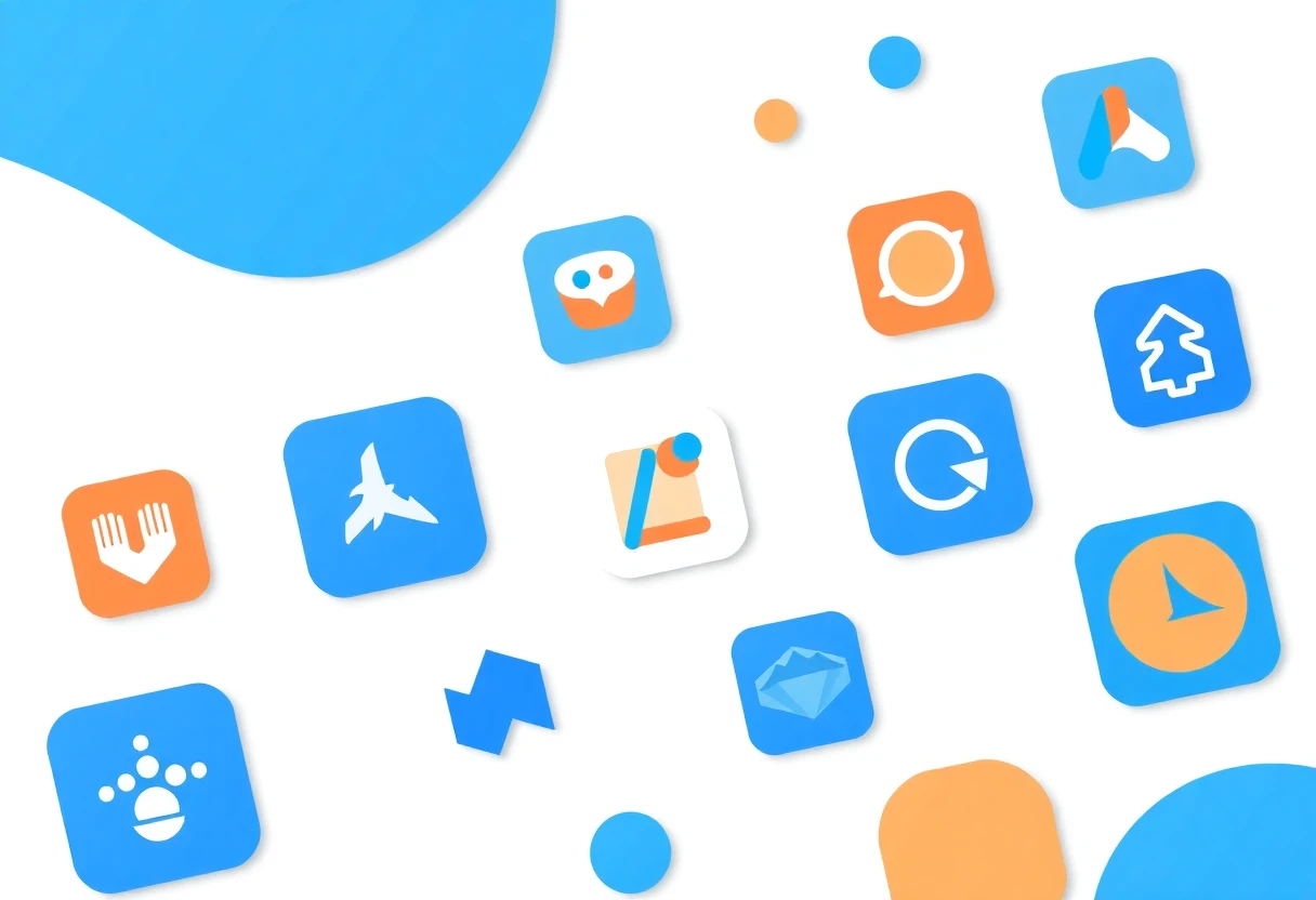 Digital learning app representation