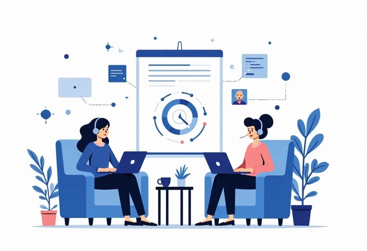 Working from home in customer service