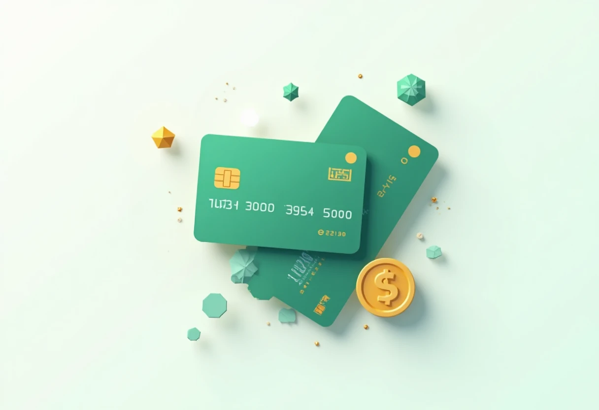 Illustration of credit card options