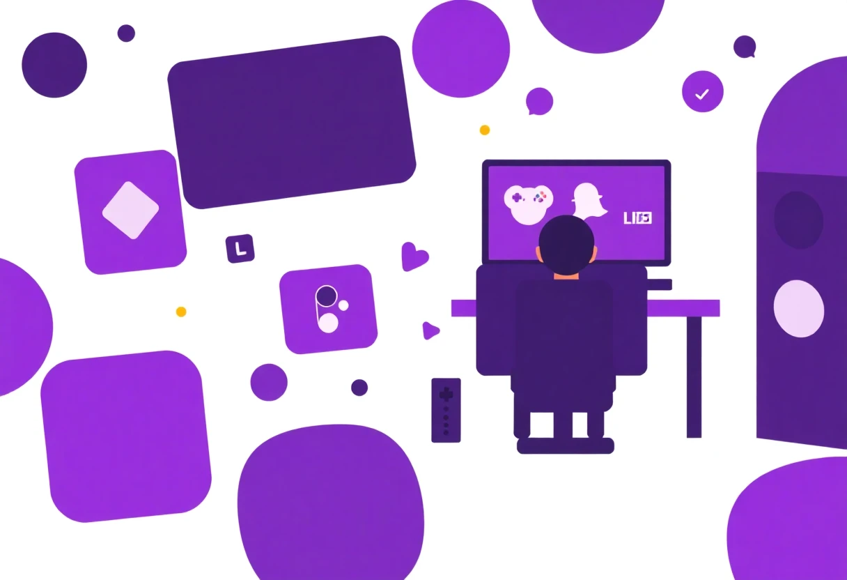 Streaming technology illustration