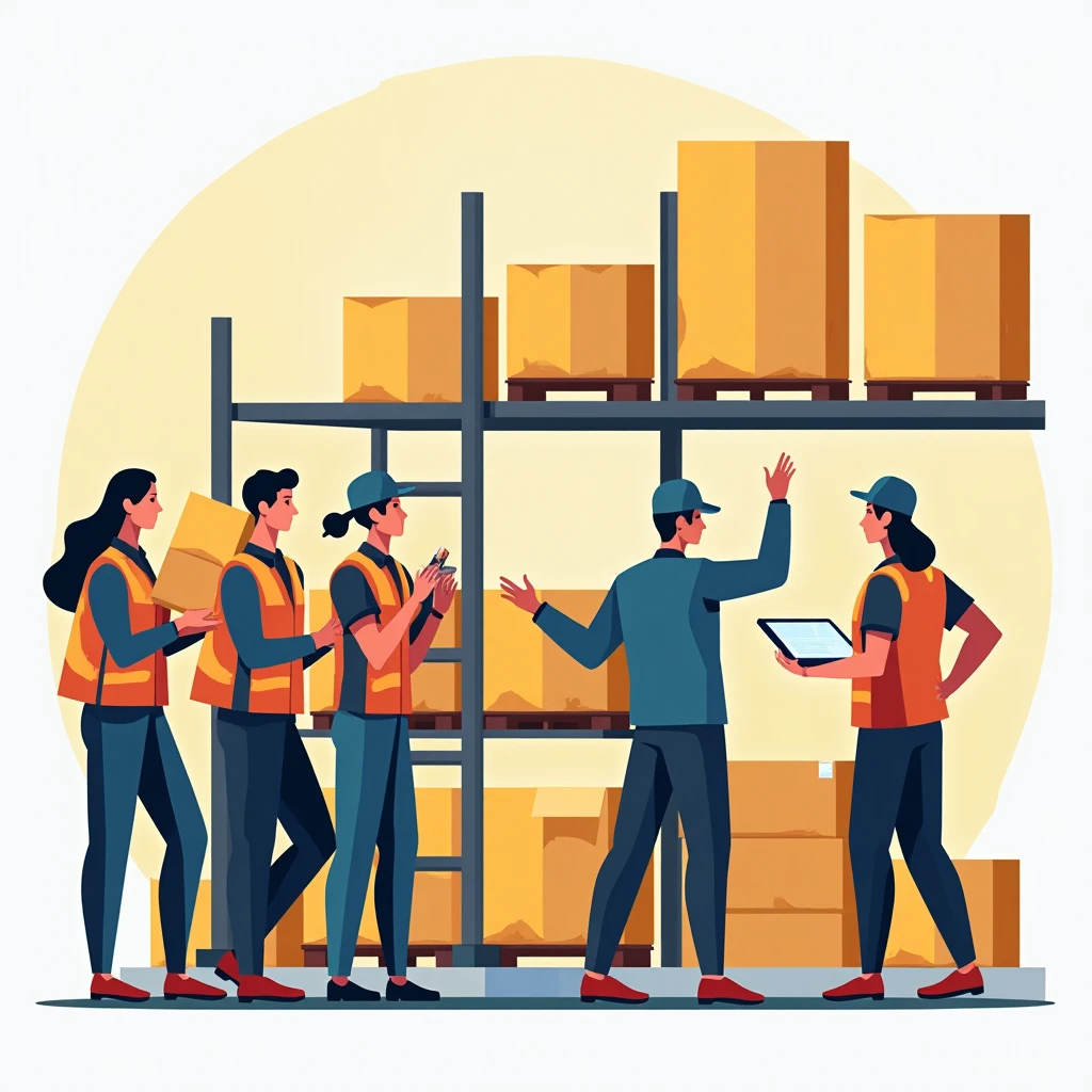 Career advancement in warehouses