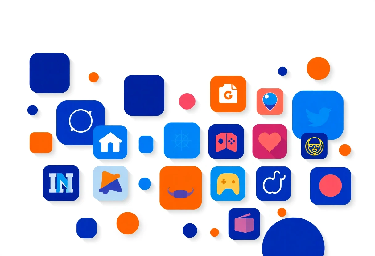 Diverse news app selection