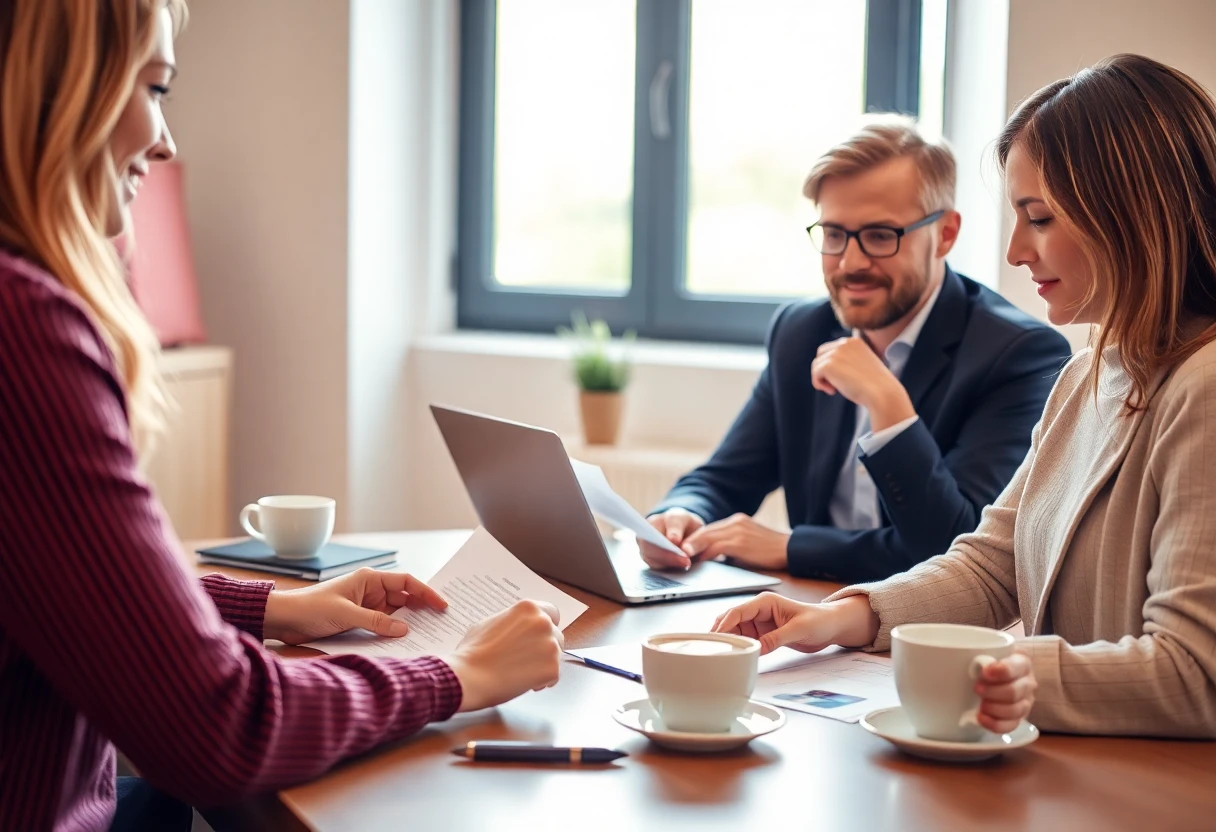 Person reviewing personal loan documents