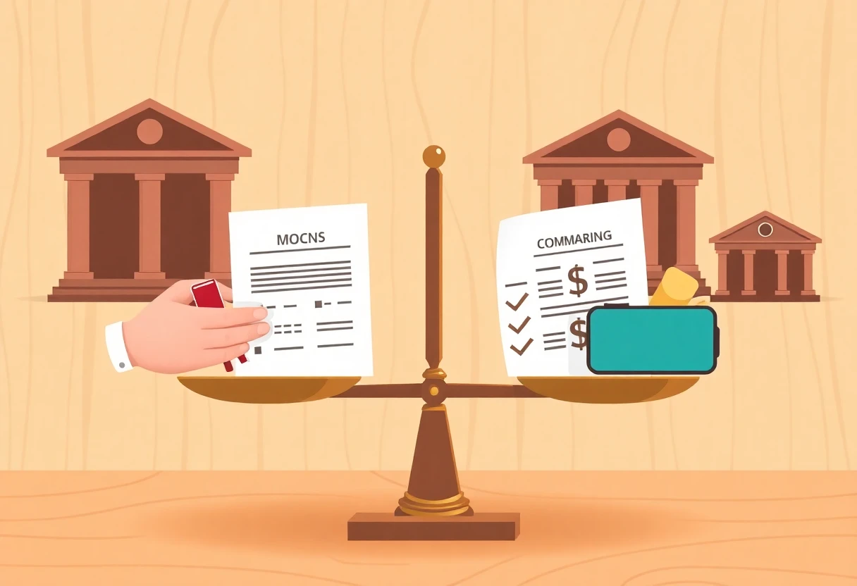 Comparing personal loan options