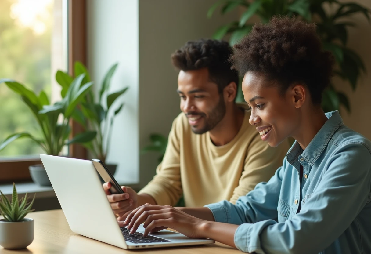 Comparing loan options in a comfortable setting
