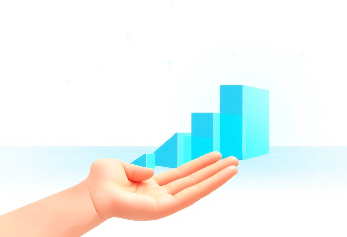 Illustration of financial growth