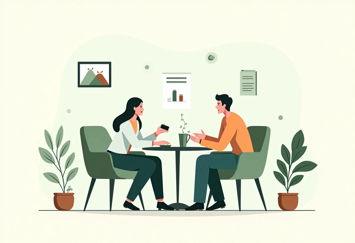 Discussing flexible loan options