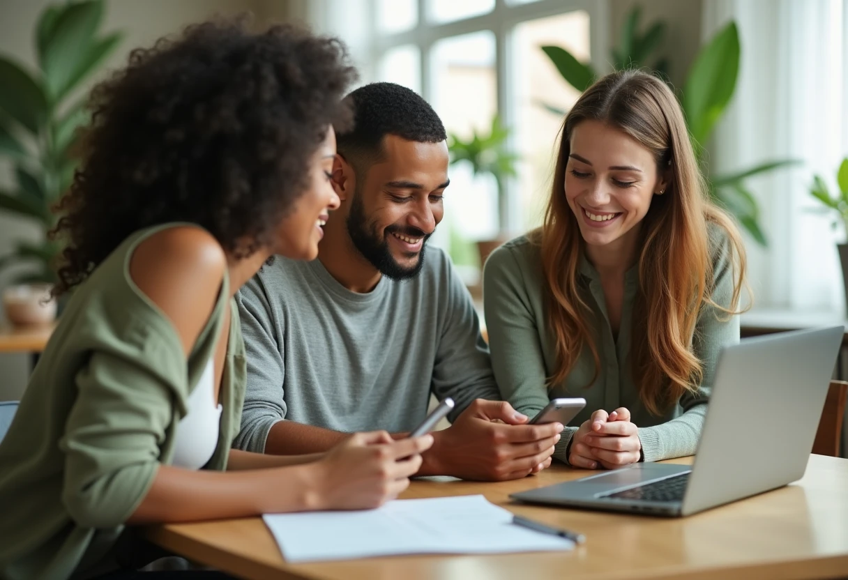 Discussing loan terms