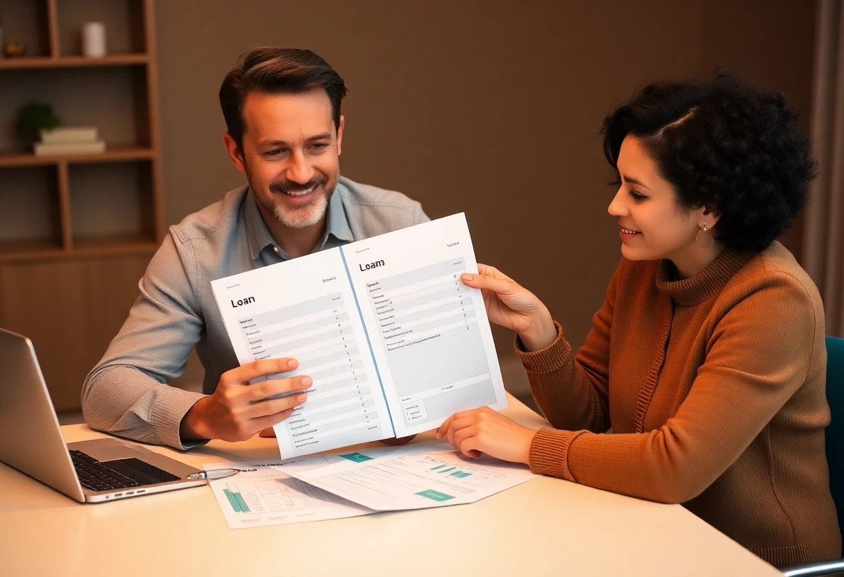 Reviewing transparent loan terms