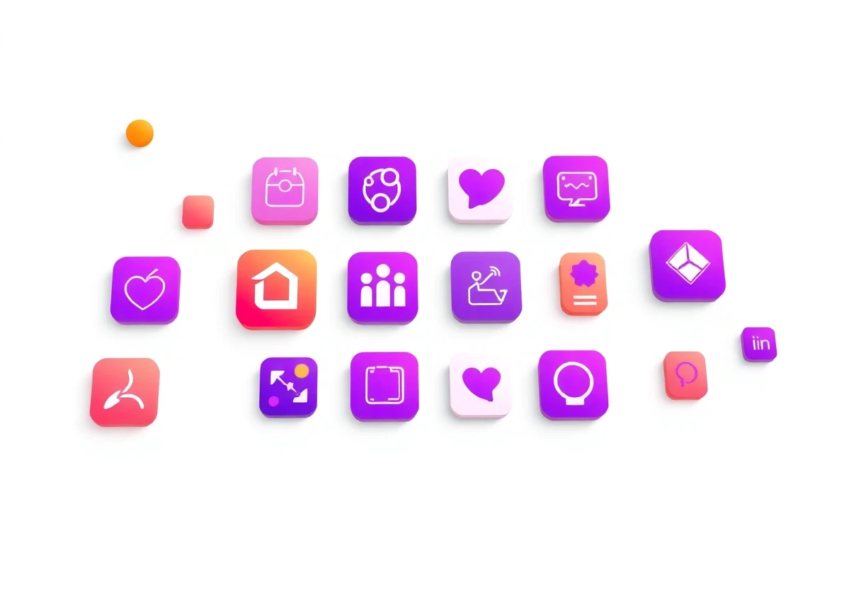 Productivity app icons