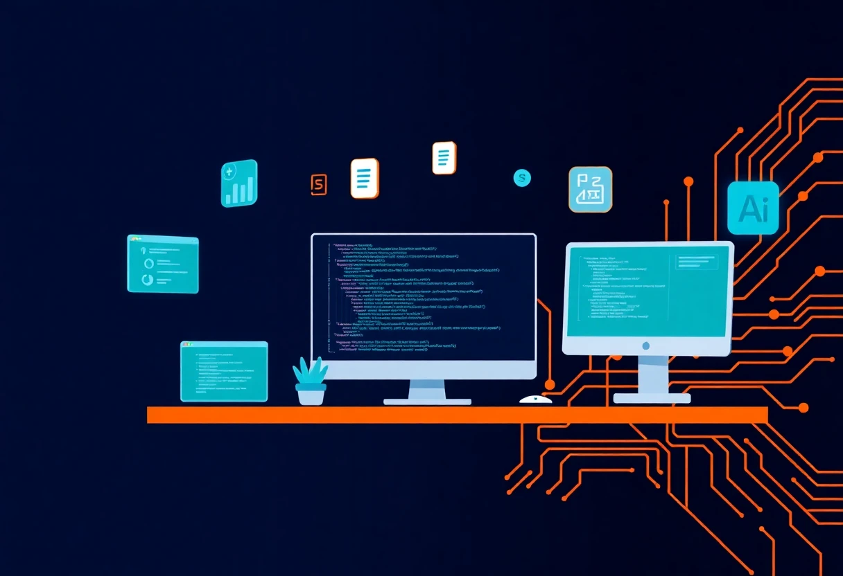 Abstract representation of productivity tools