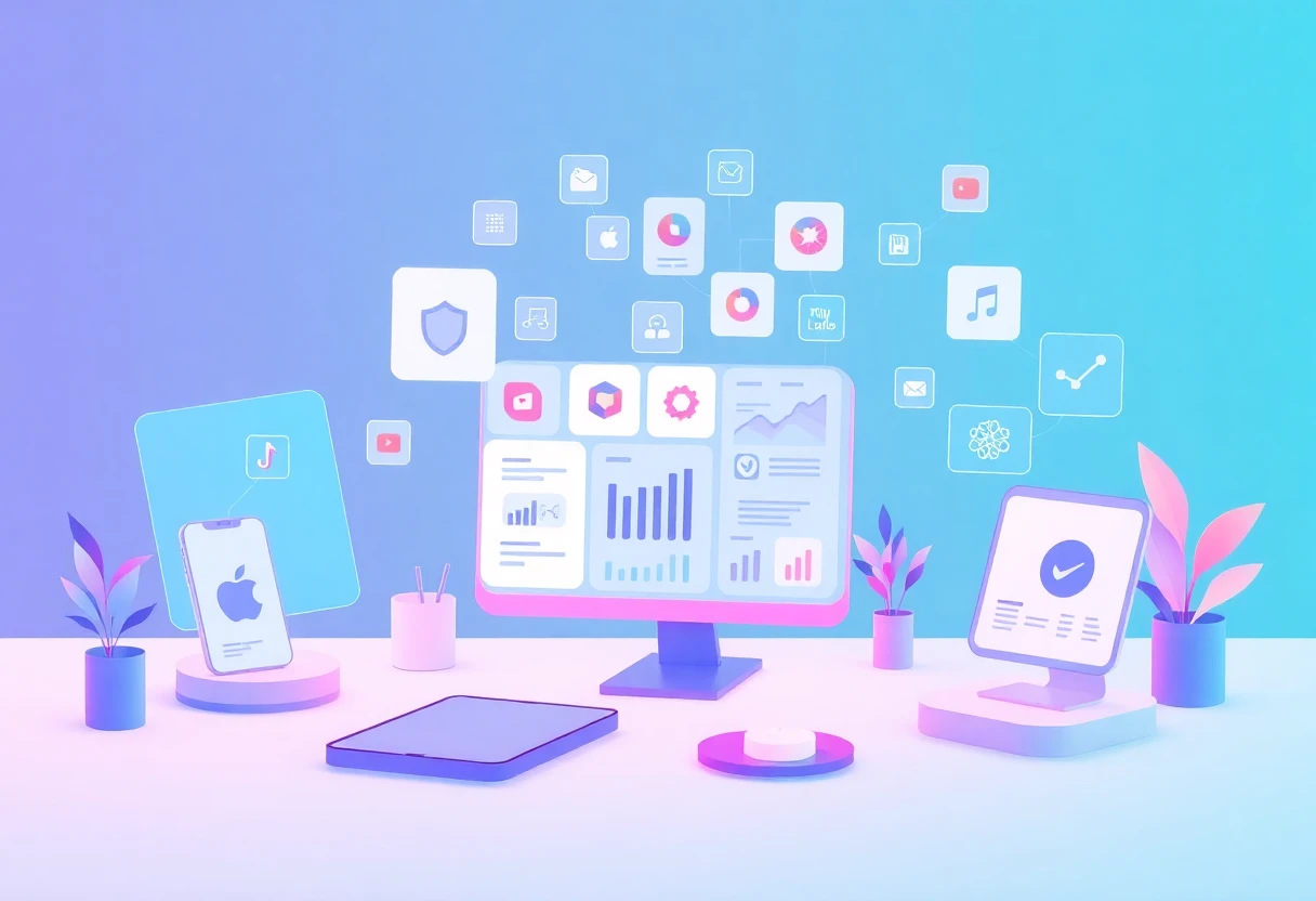 Connected digital workspace