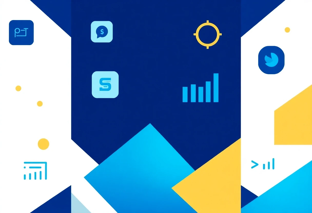 Premium productivity tools illustration