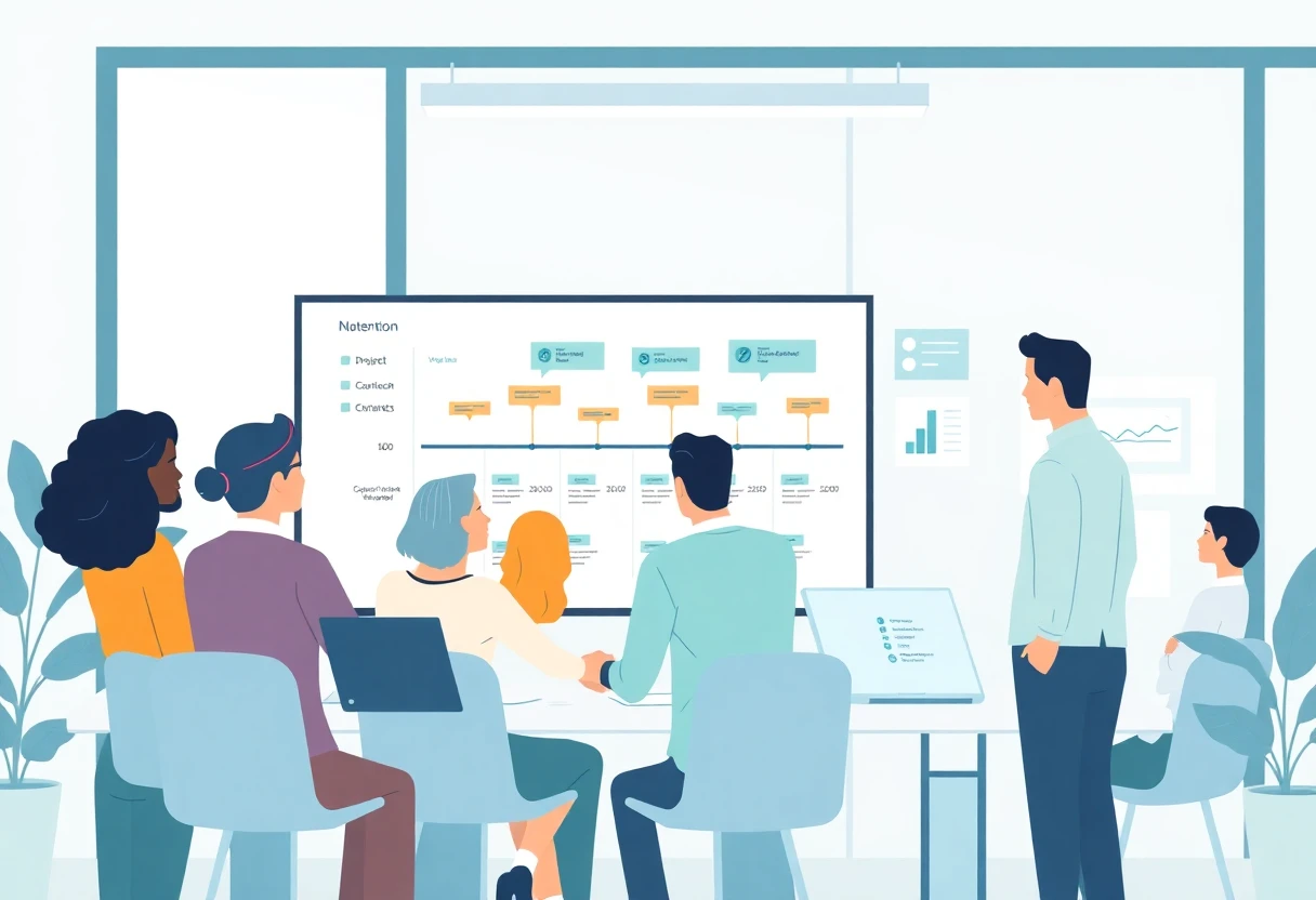 Team collaboration in project management