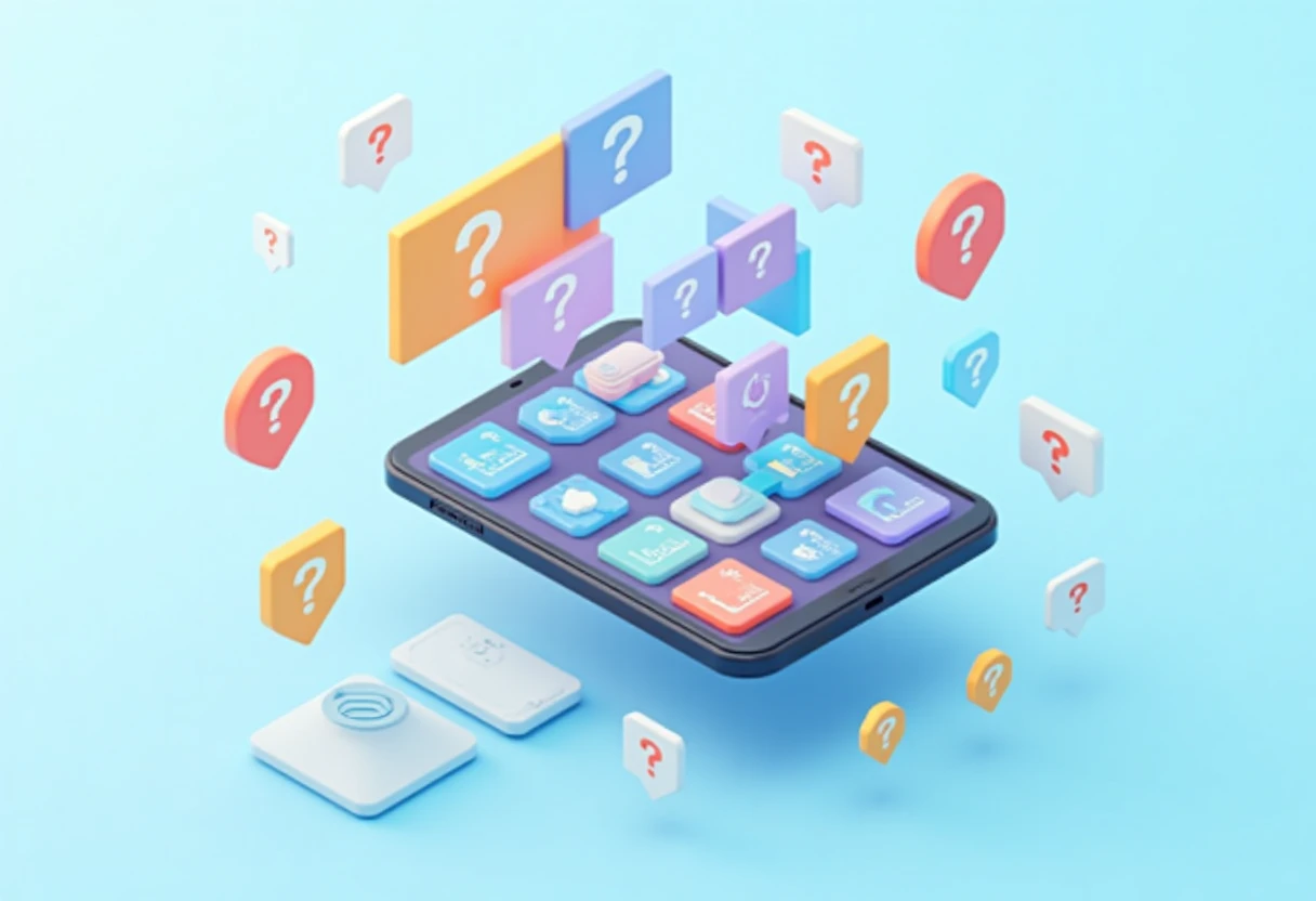 Social app myths illustration