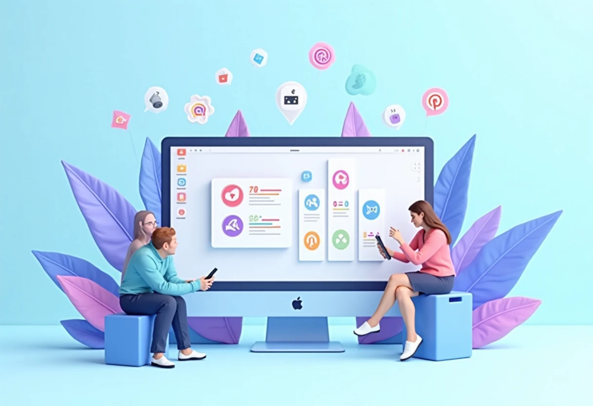 Social media myths illustration