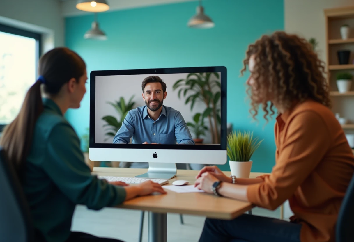 Remote teaching session