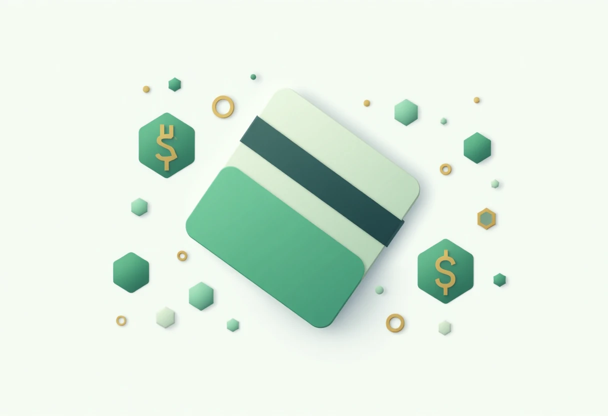 Credit card rewards concept