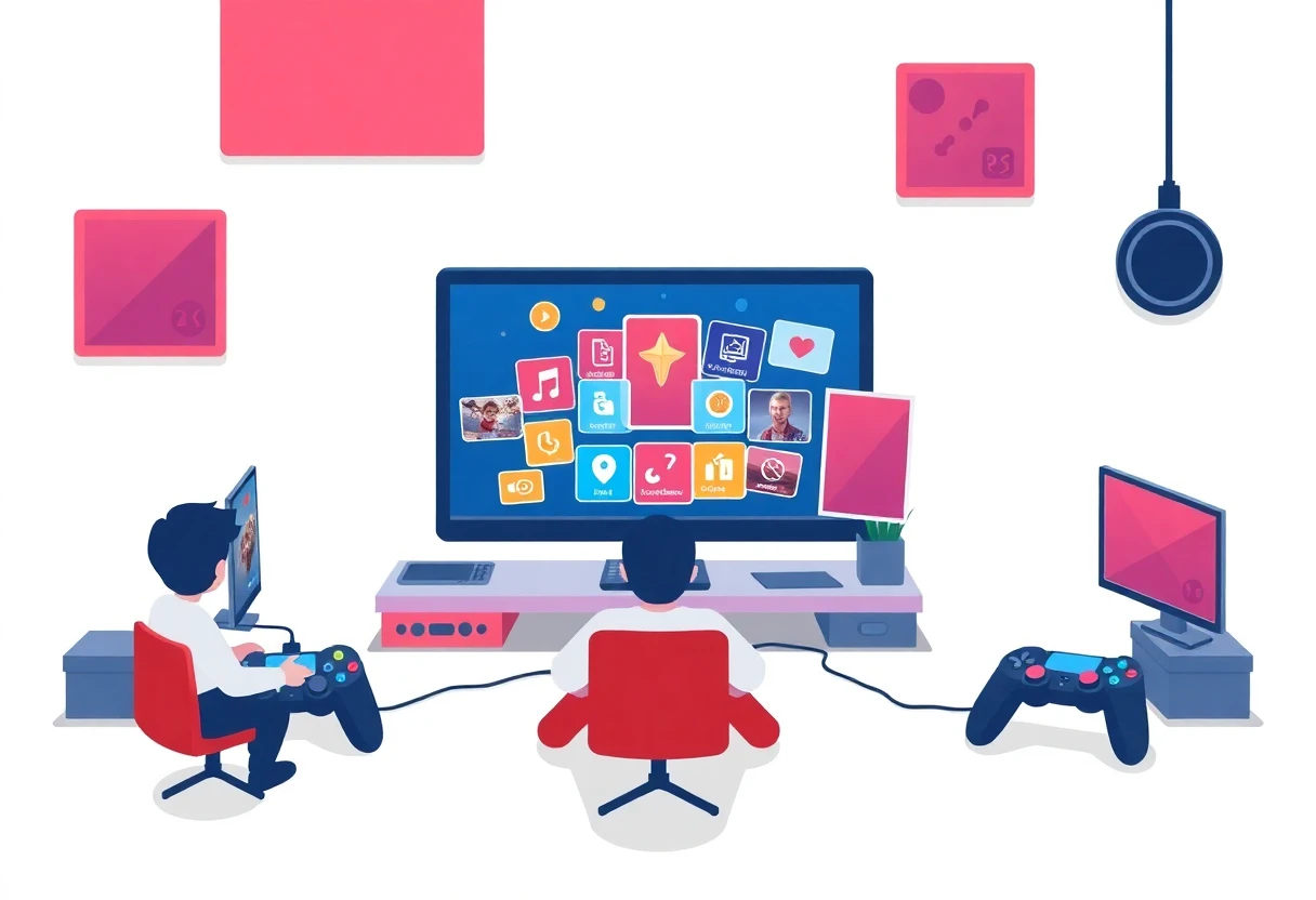 Interconnected gaming apps