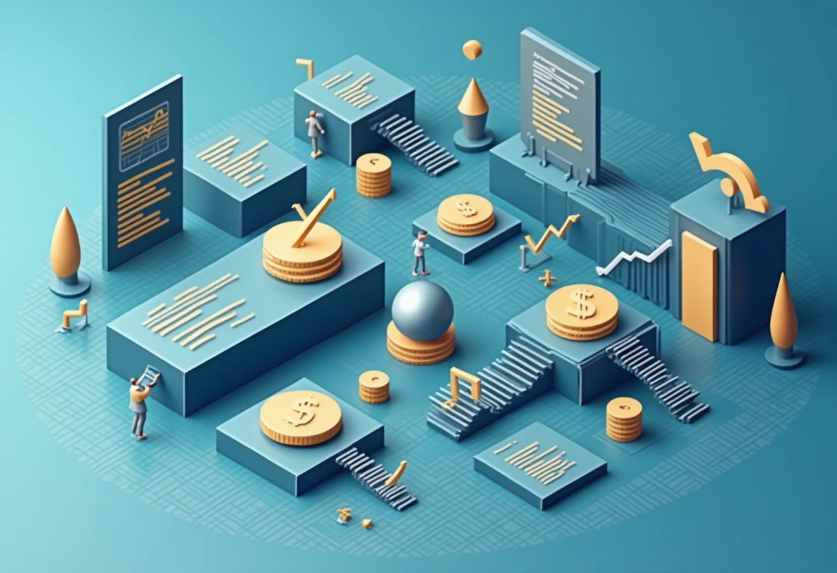 Financial options illustration
