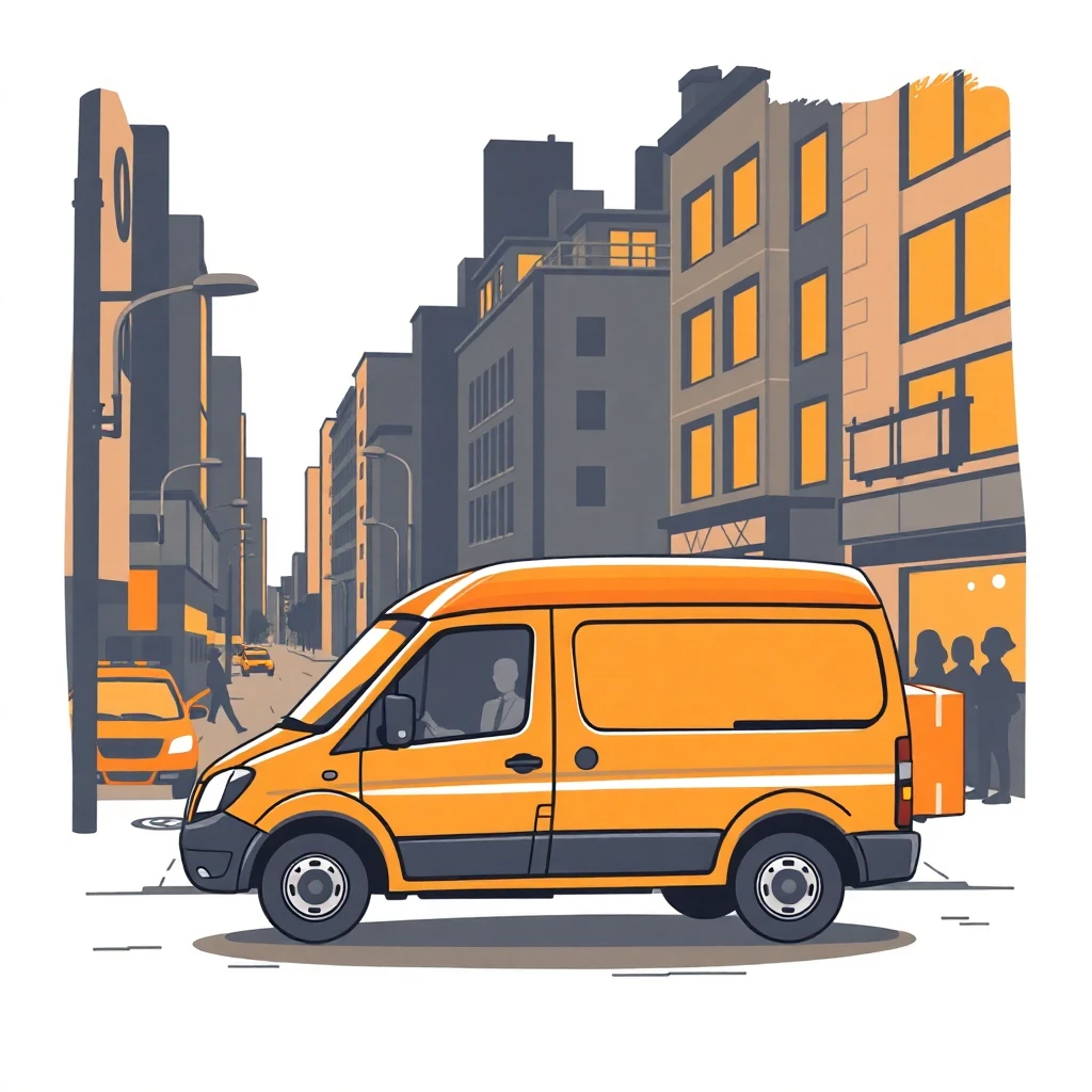 Courier jobs in action