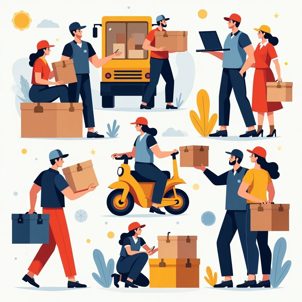 Diverse delivery job settings