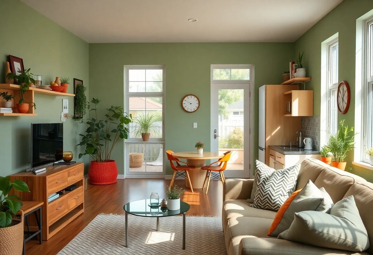 Intérieur d'un appartement moderne
