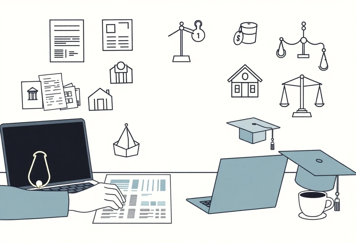 Examining loan options