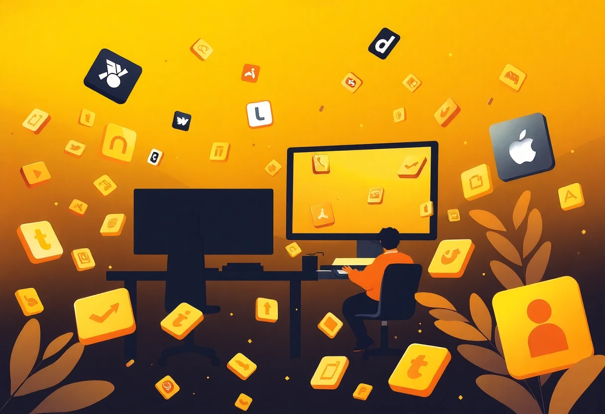 Illustration d'applications éducatives