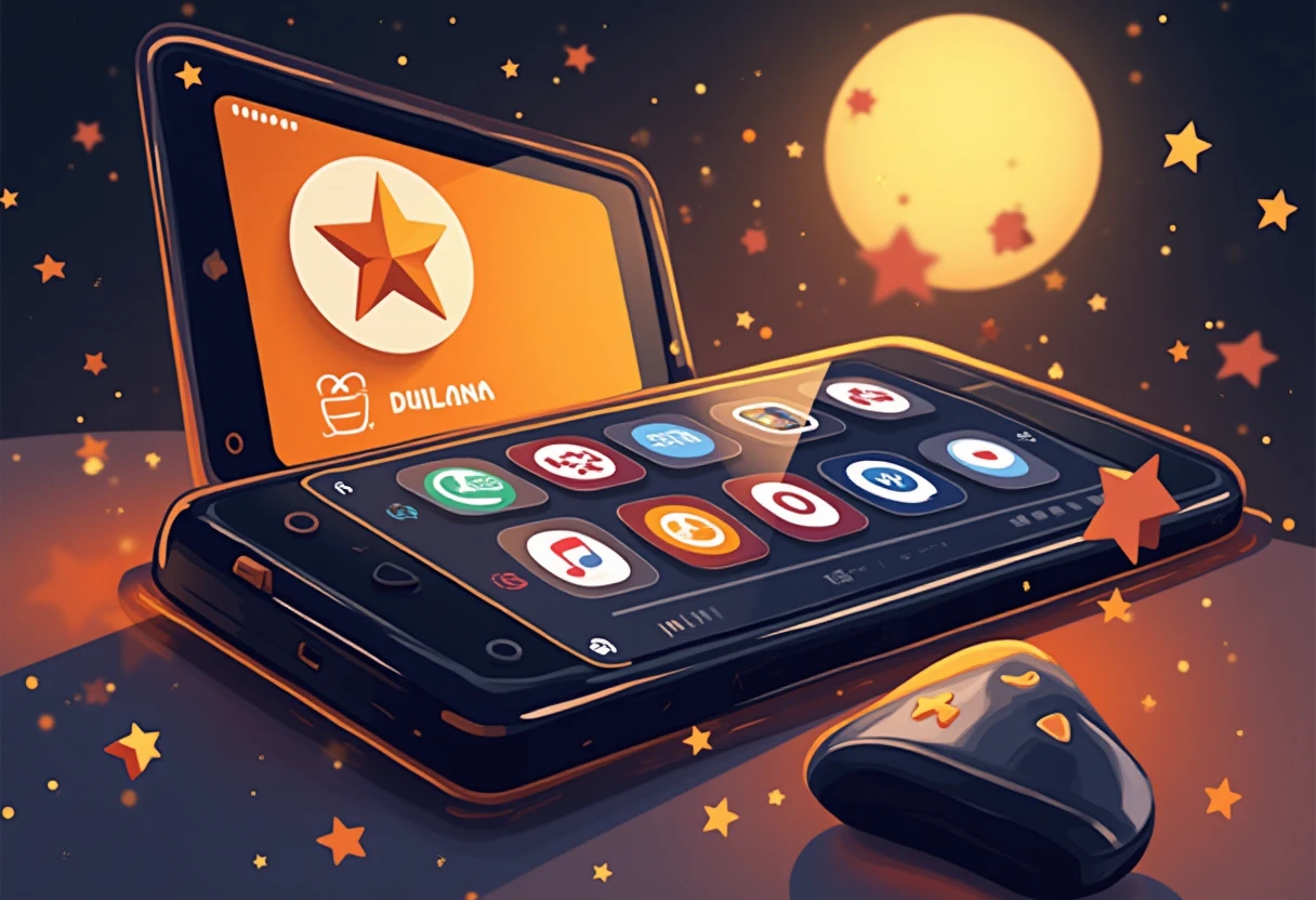 Interfaz premium de app de streaming