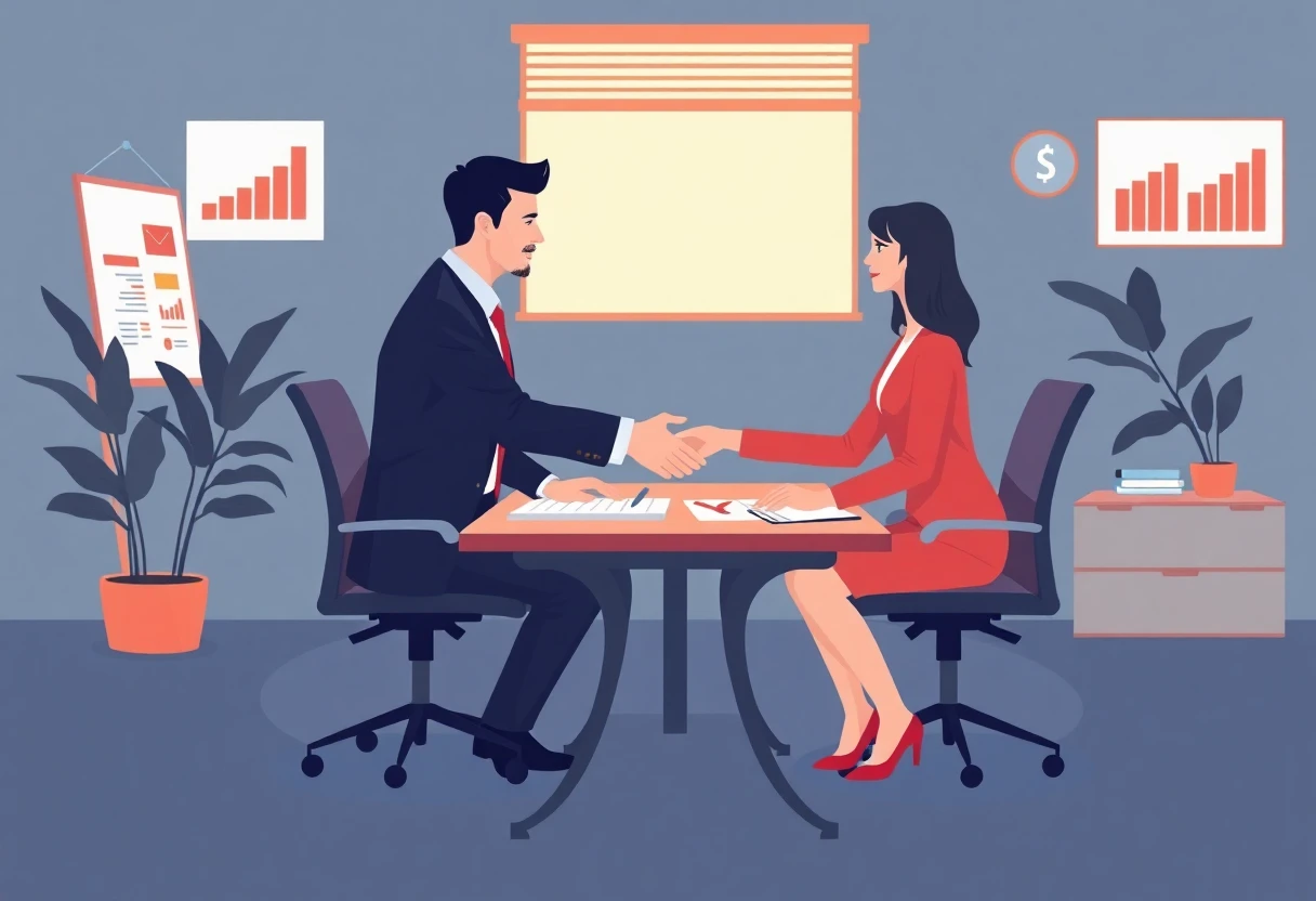 Ambiente de oficina para trabajos administrativos