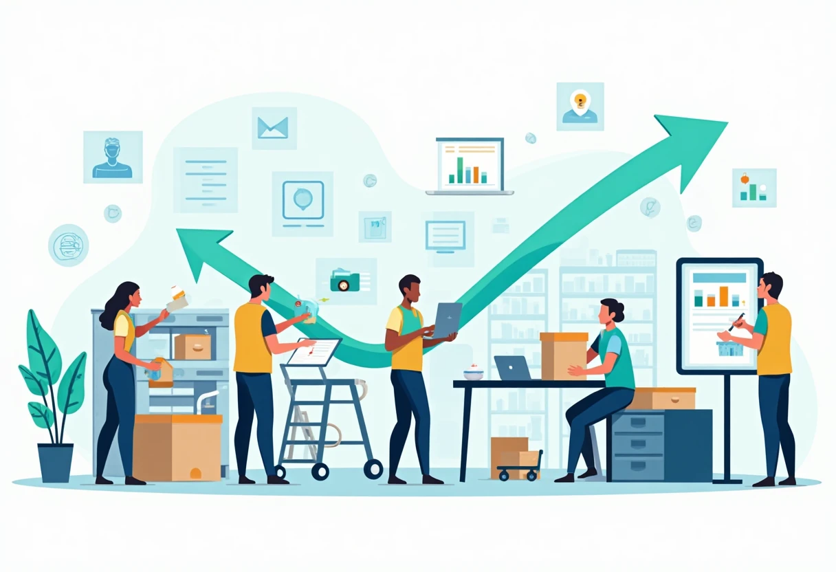 Trabajos en almacenes y logística
