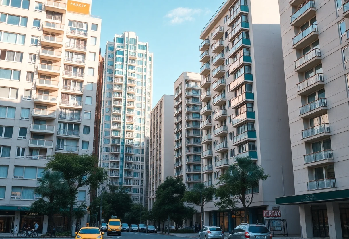 Edificio de apartamentos premium