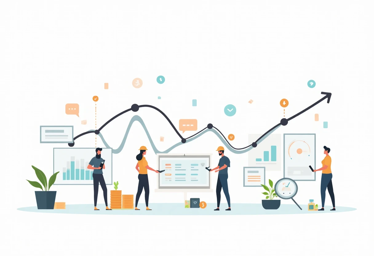 High-end sales jobs illustration