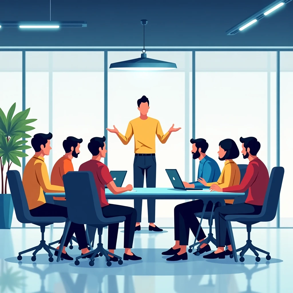 Equipo de ingenieros colaborando