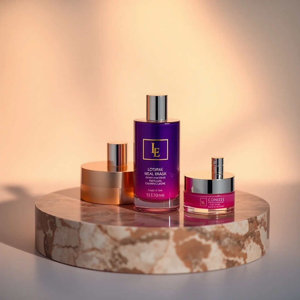 Selección de skincare premium