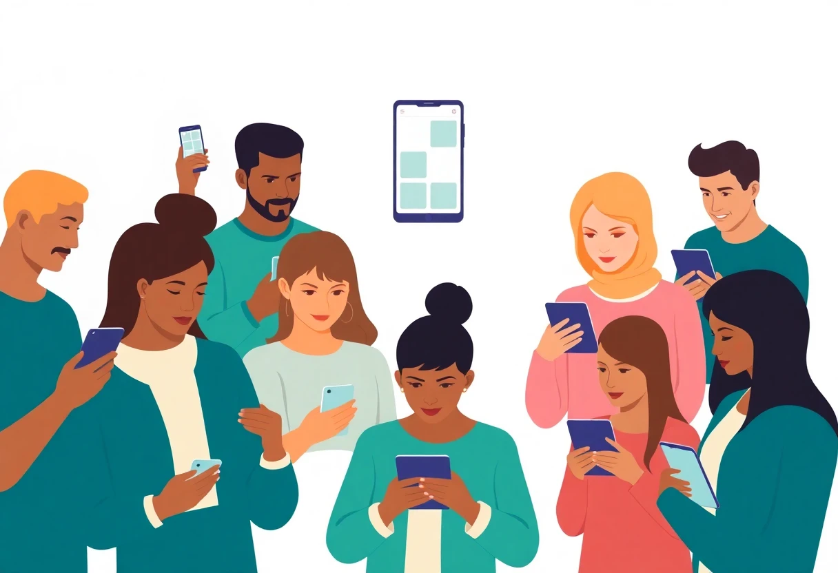Personas usando aplicaciones de productividad