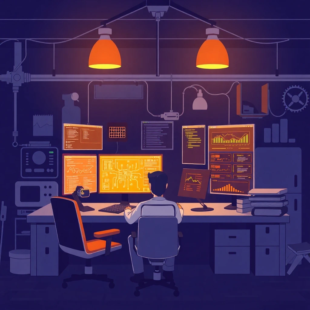 Engenheiro de DevOps em ação