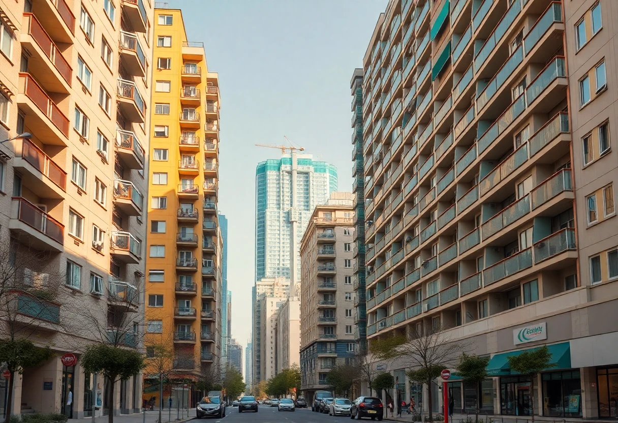 Edificio moderno en una ciudad