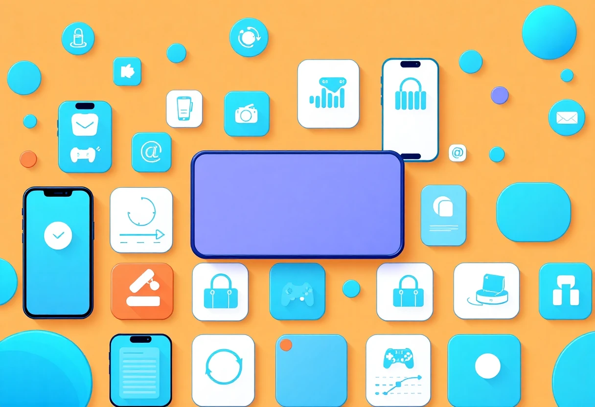 Abstract representation of budgeting apps