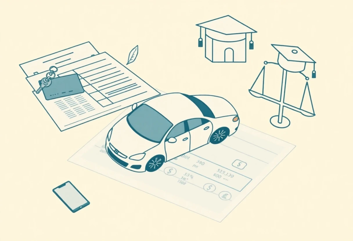 Comparación de tasas de interés en financiación de autos