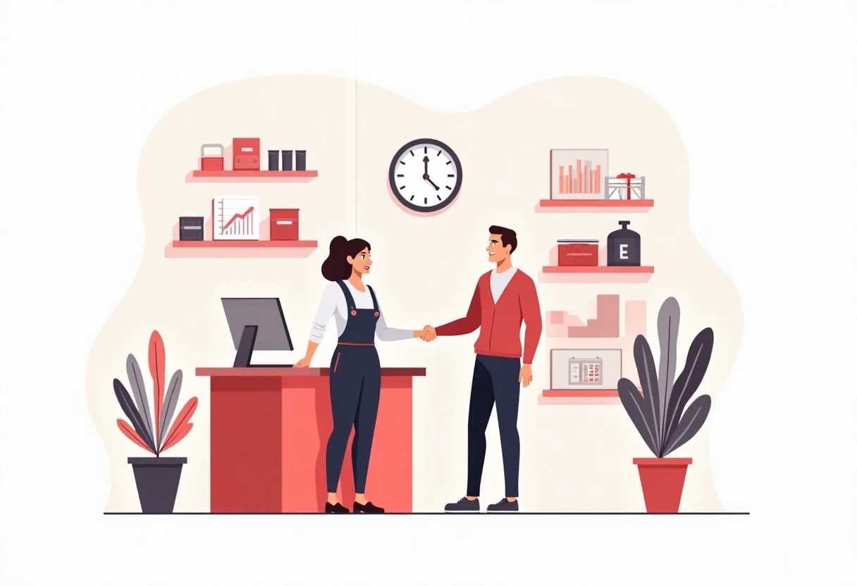 Interacción laboral en ventas
