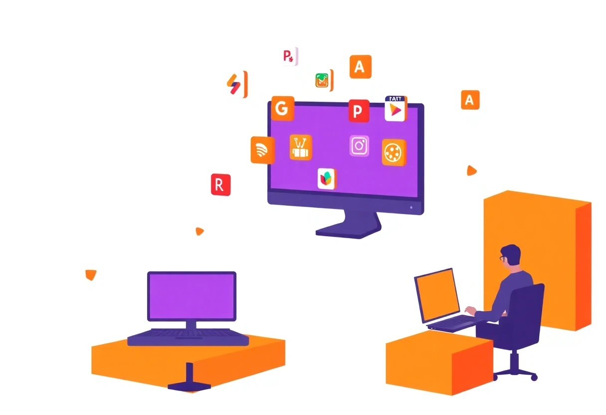 Iconos de apps de escaneo de productos