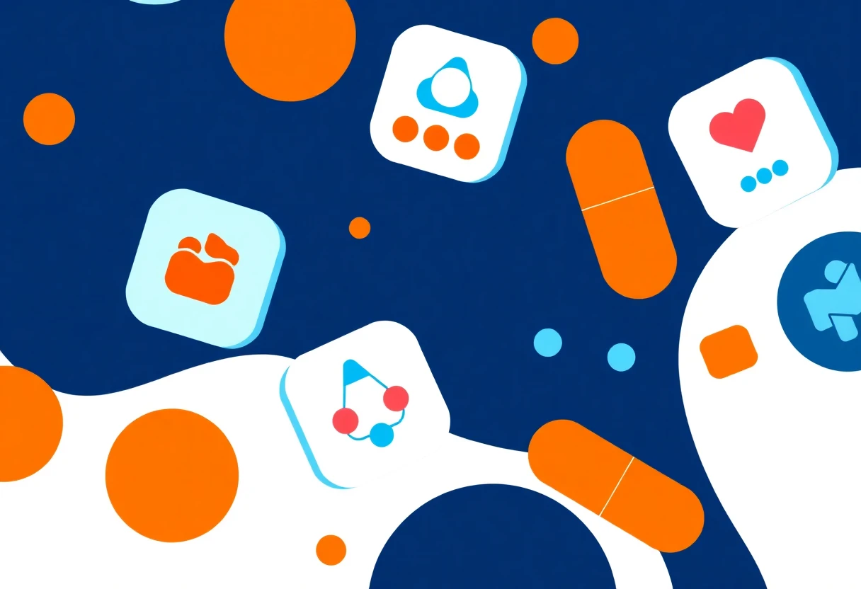 Dynamic app icons illustration