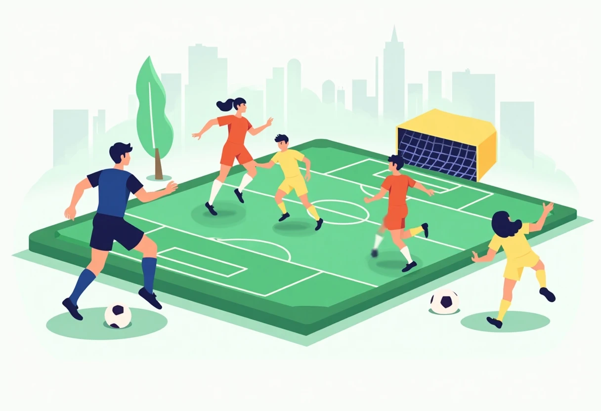 Dynamic Bundesliga action