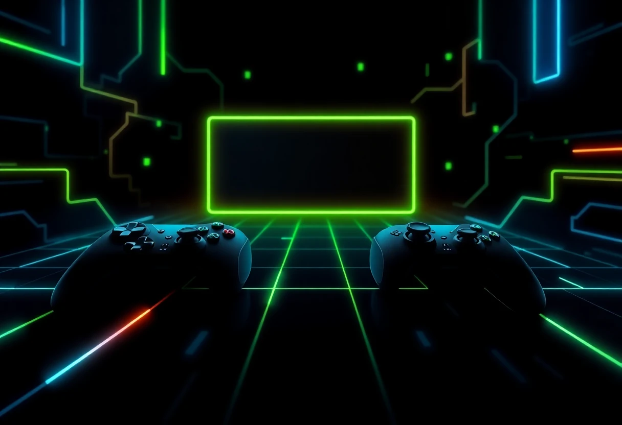 Ilustración abstracta de juegos móviles