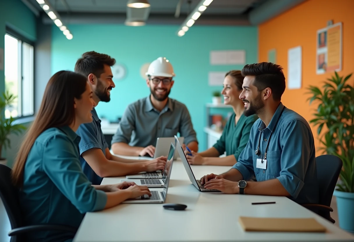 Ambiente de trabajo en atención al cliente